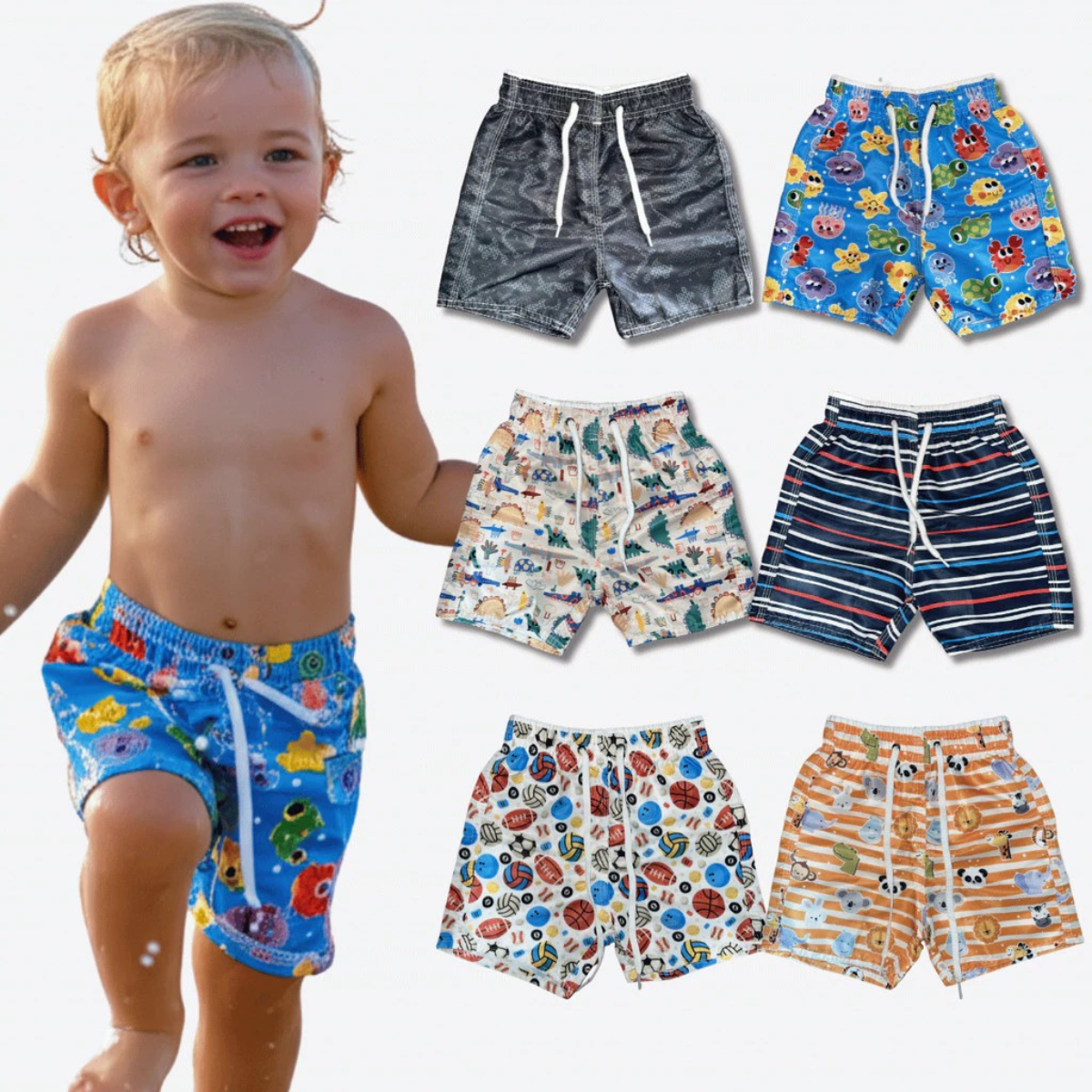 + 27 peças vendidas      Kit 10 Shorts Infantil Cores Variadas