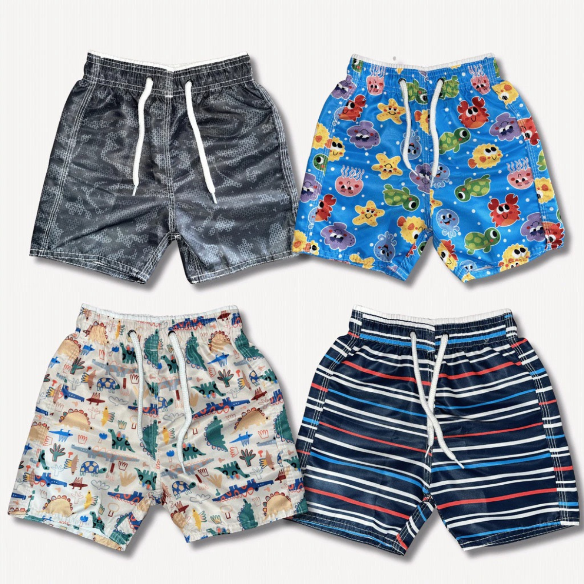 + 27 peças vendidas       Kit 2 Shorts Infantil Cores Variadas