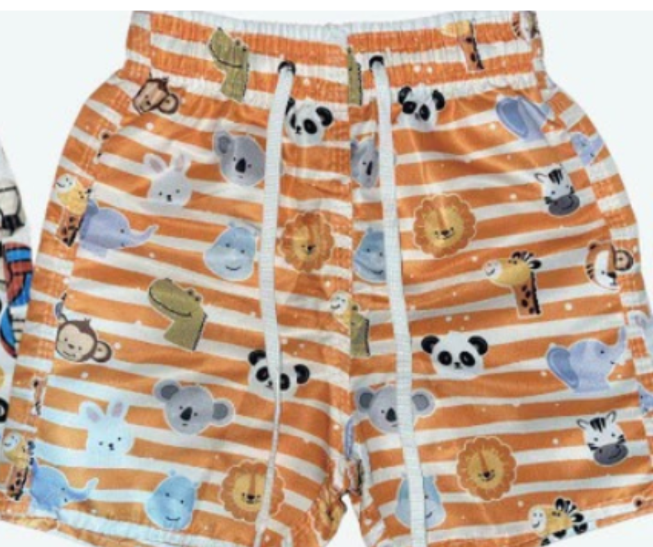 + 27 peças vendidas   Kit 5 Shorts Infantil Cores Variadas