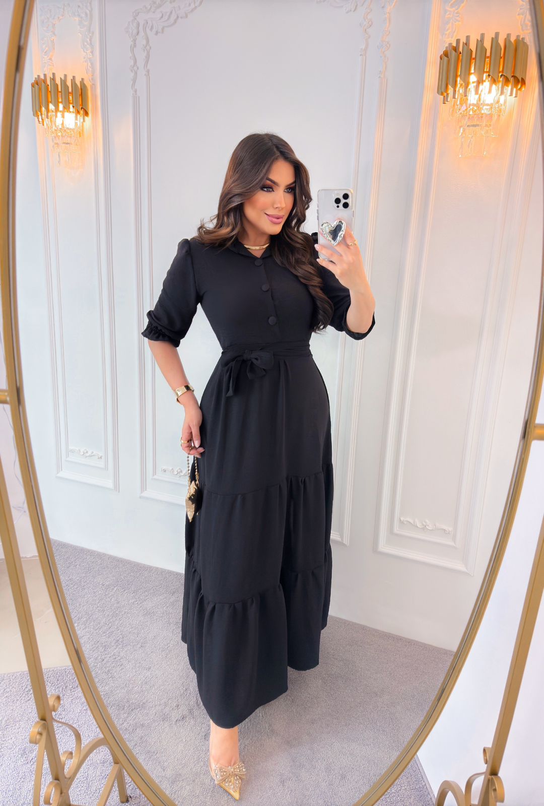 Vestido Estilo Evangélico Charme