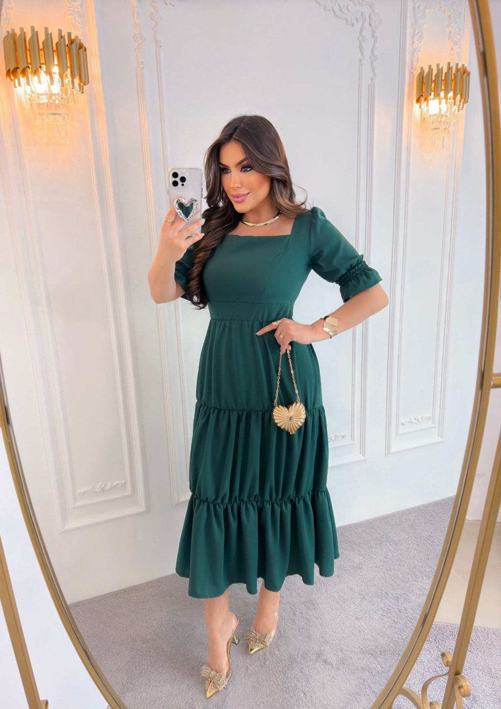 Vestido Estilo Evangélica Clássico