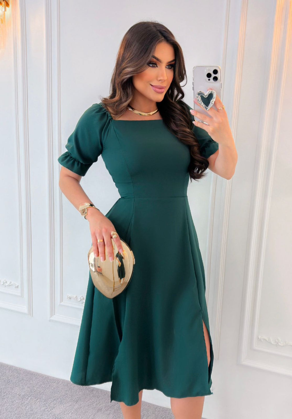 Vestido Estilo Evangélica Conforto