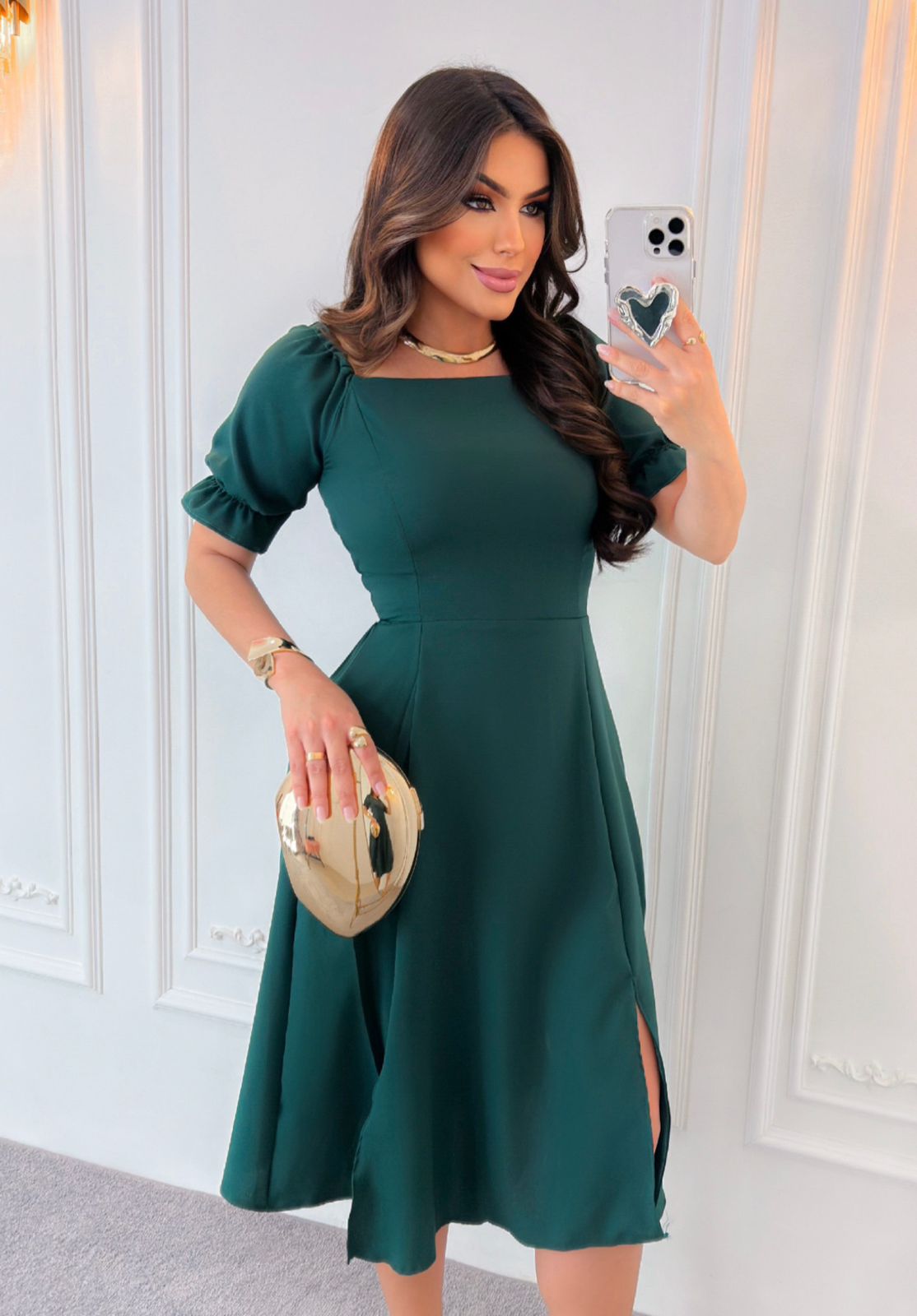 Vestido Estilo Evangélica Conforto