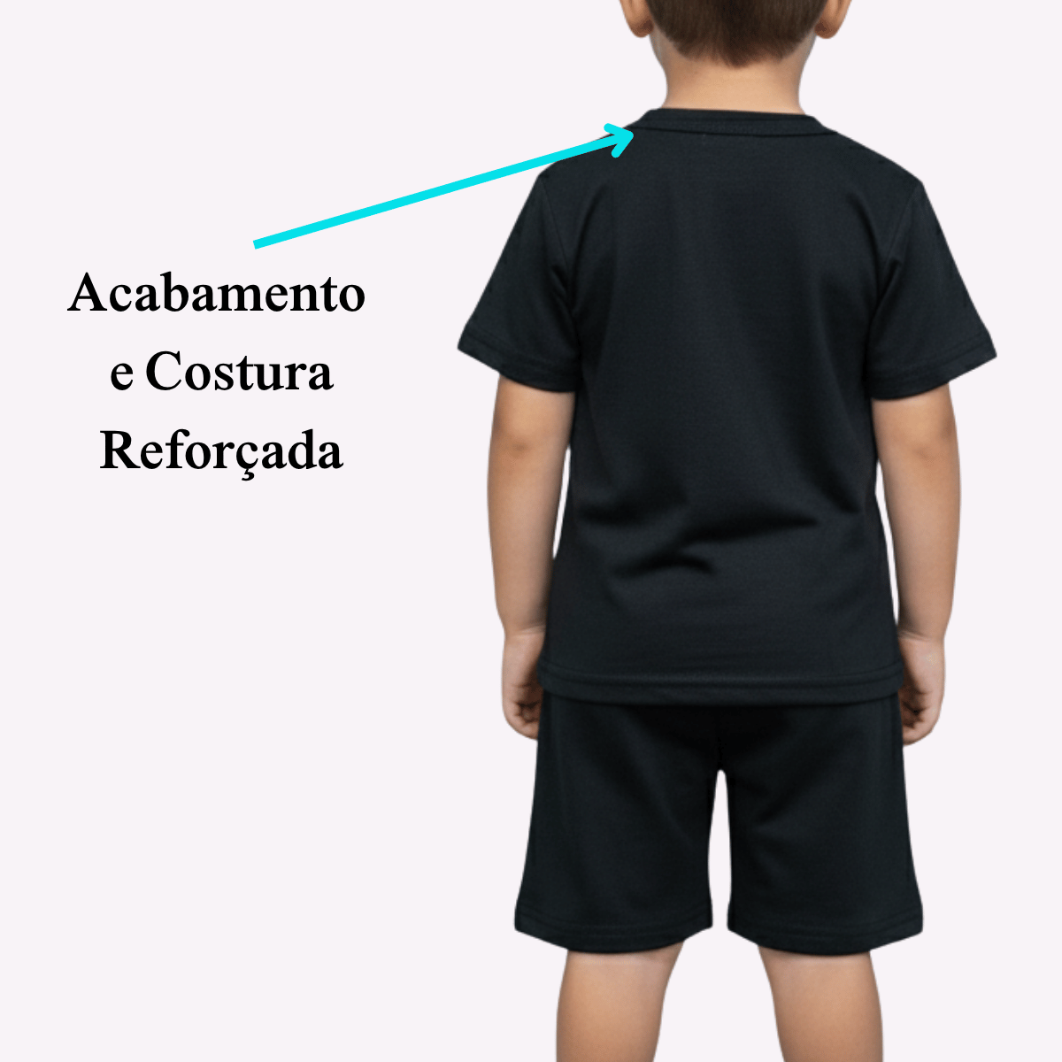 + 15 peças  vendidas        Kit 3 Conjuntos Infantil com Mangas e Bermuda Masculino Variados