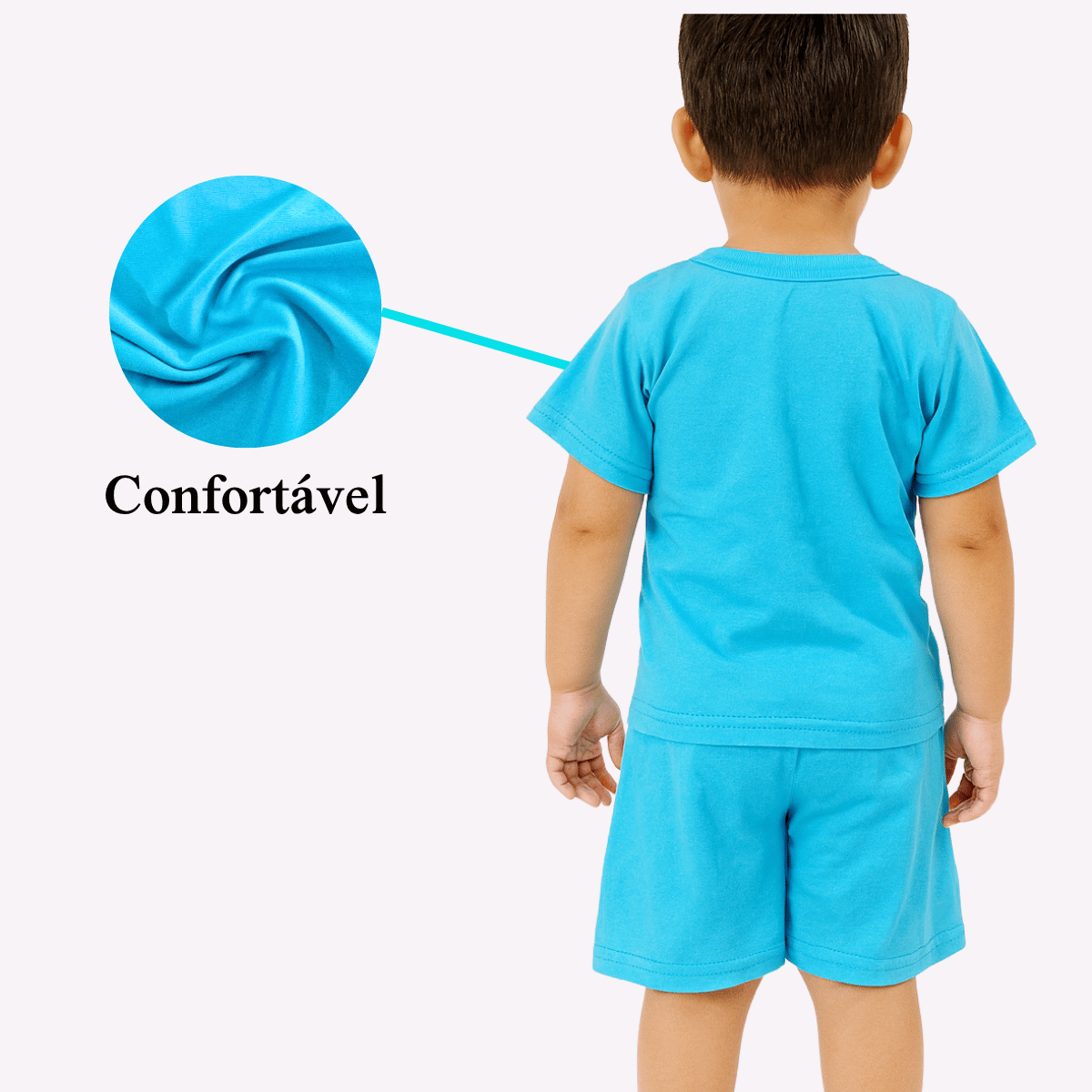 + 15 peças vendidas     Kit 2 Conjuntos Infantil com Mangas e Bermuda Masculino Variado