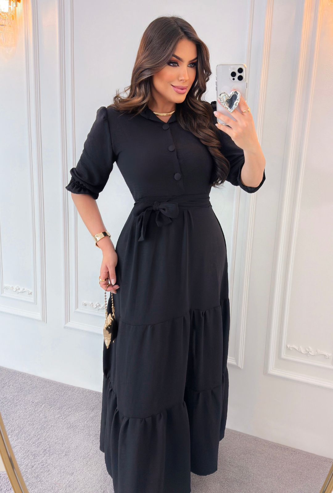 Vestido Estilo Evangélico Charme
