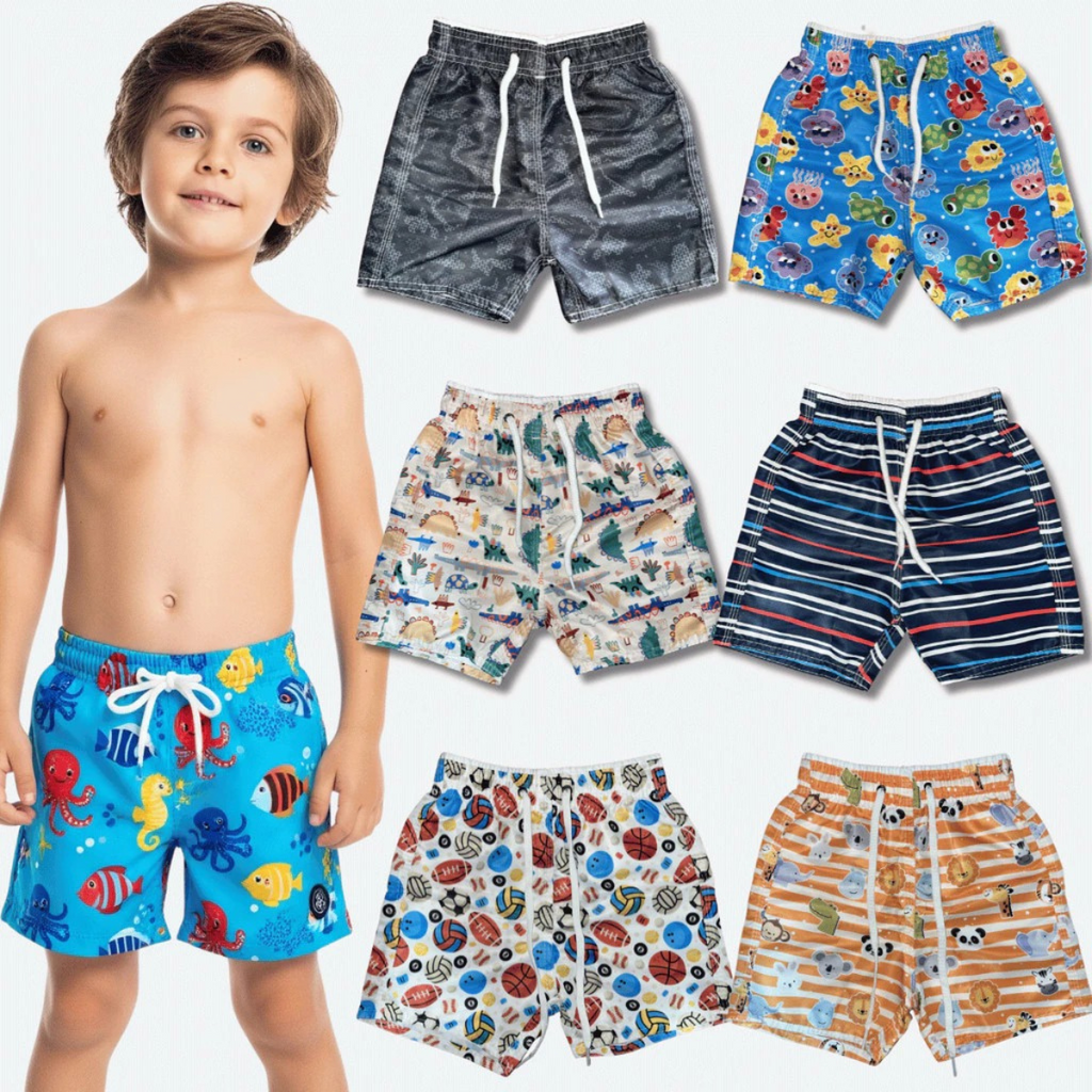 + 27 peças vendidas       Kit 2 Shorts Infantil Cores Variadas