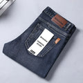 Calça jeans masculina Wthinlee 8 modelos primavera outono, casual, reta, elástica