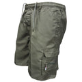 Shorts cargo tático masculino, calções militares da moda com bolso.