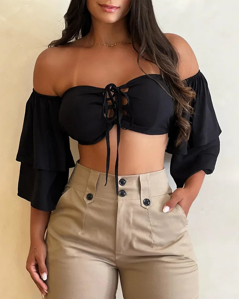 Calças femininas elegantes e sensuais