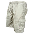 Shorts cargo tático masculino, calções militares da moda com bolso.
