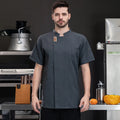 Jaqueta de chef unissex, camisas de cozinha de verão