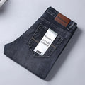 Calça jeans masculina Wthinlee 8 modelos primavera outono, casual, reta, elástica