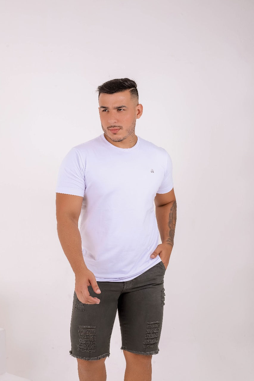 Bermuda Jeans Masculina Grafite