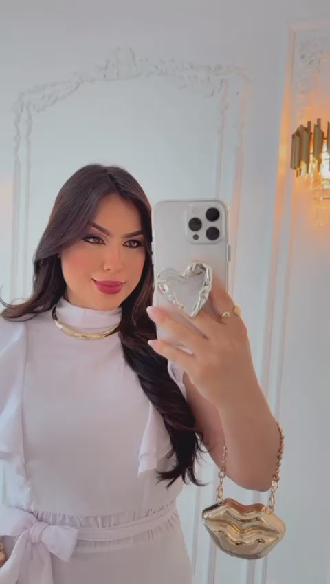 Vestido Estilo Evangélico Elegante