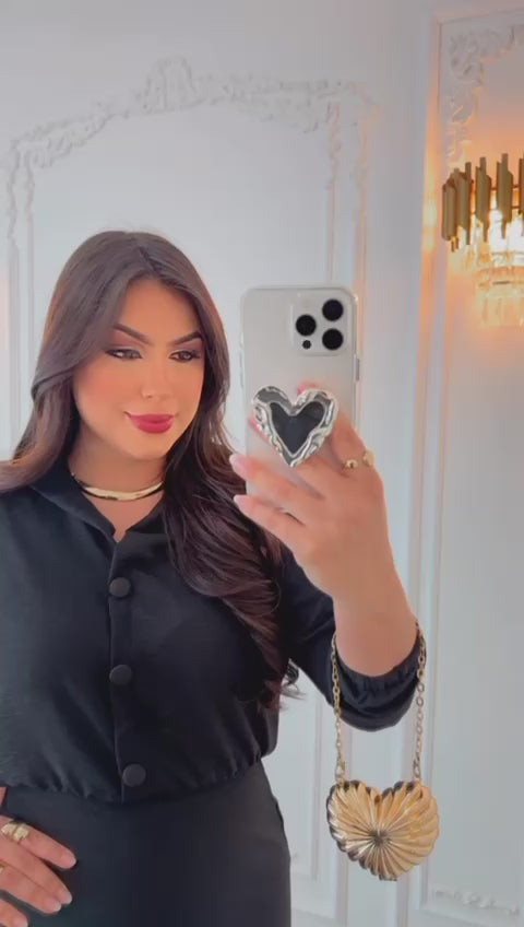 Vestido Estilo Evangélica Luxo