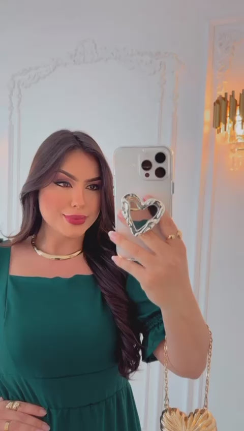Vestido Estilo Evangélica Clássico